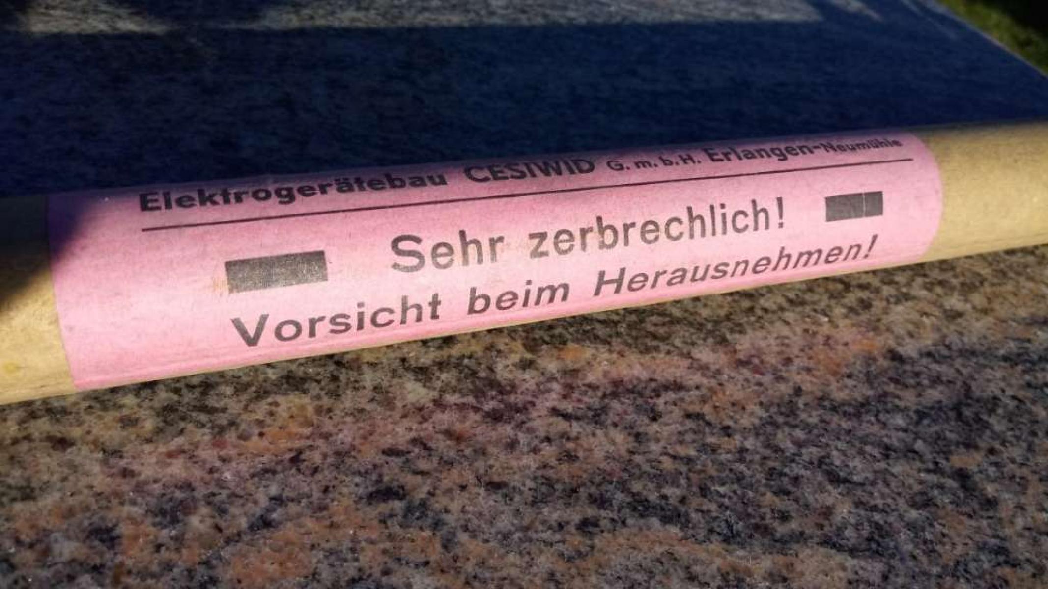 Cesiwid Silit von der Elektrogerätebau GmbH Erlangen Neumühle